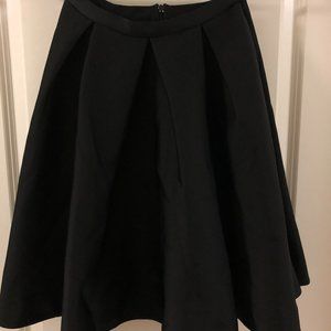 Keepsake Black High-Waisted Flare Skirt